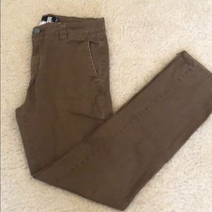 Brown rsq chino New York slim straight